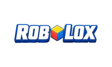Roblox logo in premium gold style